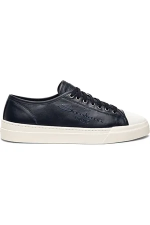 santoni Tenis con logo en relieve