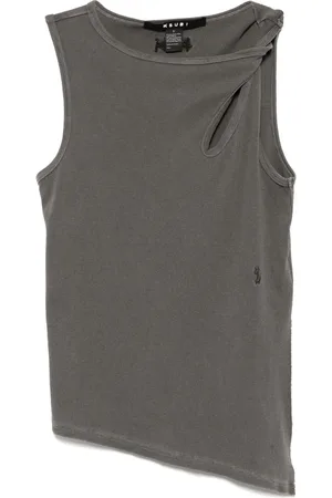 KSUBI Camiseta con detalles torcidos