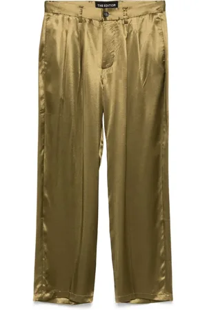 THE EDITOR Pantalones de satén