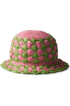 Prada Gorro de pescador de crochet