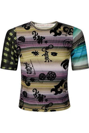 Chopova Lowena Playera con estampado gráfico