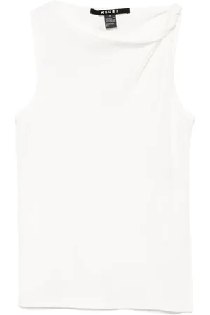 KSUBI Camiseta con detalles torcidos