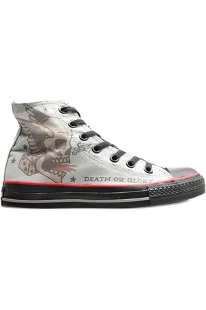Converse Tenis Chuck Taylor All Star Tattoo Grey/Black en colaboración con Sailor Jerry