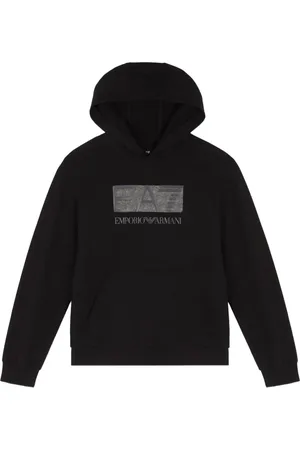 Emporio Armani Hoodie de algodón