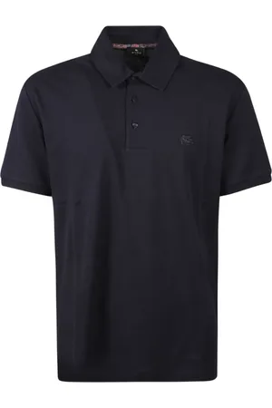 Etro Playera tipo polo con detalles estampados