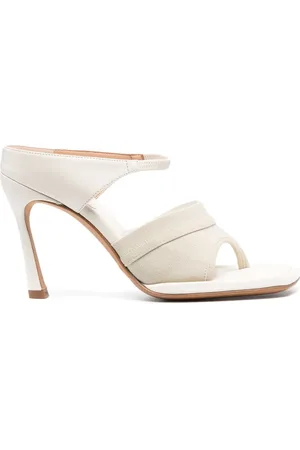 Sportmax Mules con tira entre los dedos y tacón de 100mm