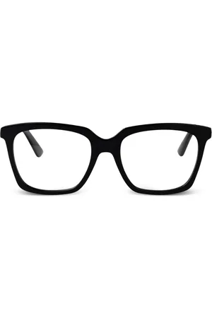 Alexander McQueen Lentes con armazón cuadrada