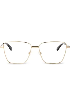 Alexander McQueen Lentes con armazón cuadrada