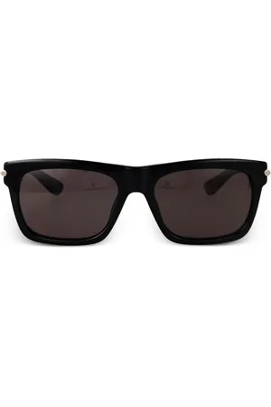 Alexander McQueen Lentes de sol con armazón cuadrada