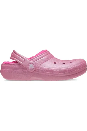 Crocs Zuecos con detalle de glitter