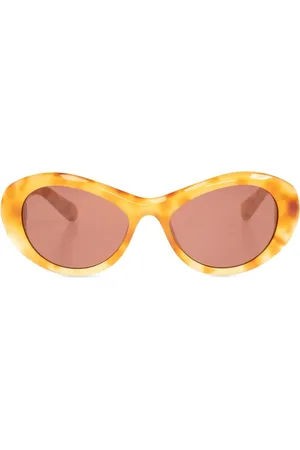 Jacquemus Lentes de sol con armazón ovalada
