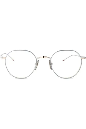 Thom Browne Lentes con armazón redonda