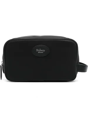 MULBERRY Neceser Heritage con parche del logo