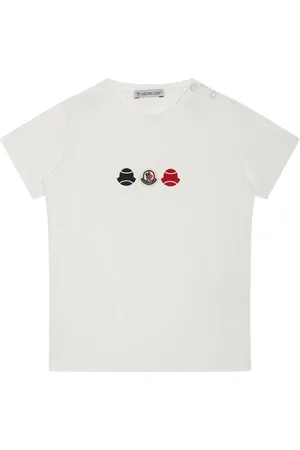 Moncler Playera con aplique del logo