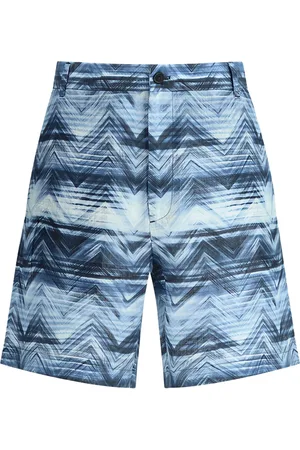 Missoni Shorts con estampado en zigzag