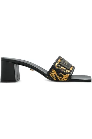 VERSACE Mules Theia Barocco con tacón de 55mm