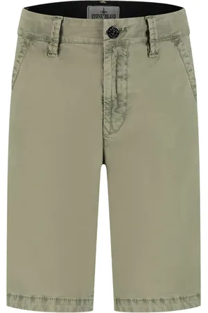 Stone Island Shorts estilo gabardina