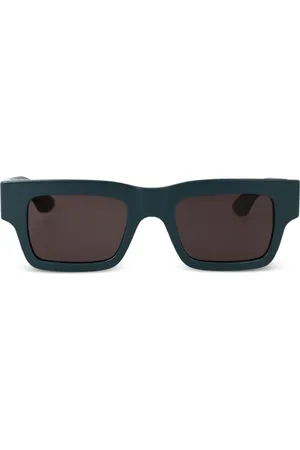 Alexander McQueen Lentes de sol con armazón cuadrada