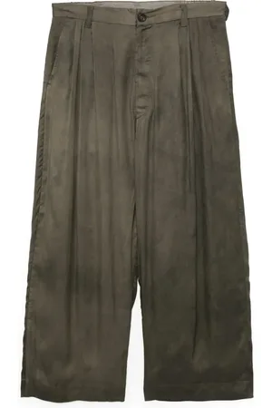 ZIGGY CHEN Pantalones anchos con pinzas