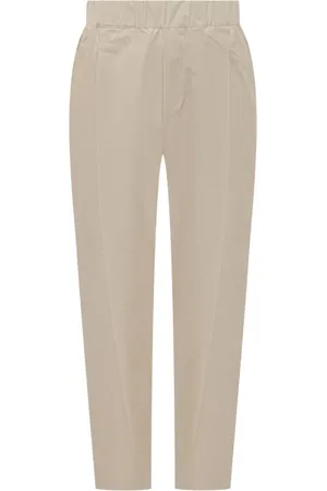 A PAPER KID Pantalones tapered con detalles de pinzas