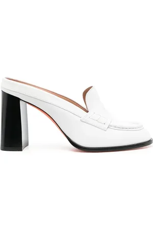 santoni Mules con tacón alto