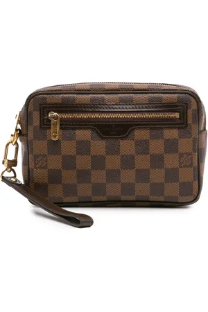 LOUIS VUITTON Bolsa de mano Damier Ebene Pochette Billets Macao 2011