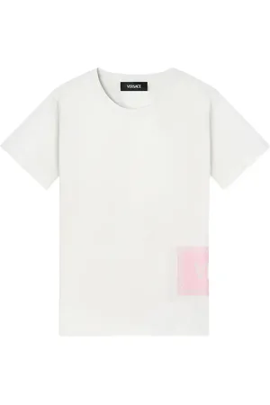 VERSACE Camiseta con logo estampado