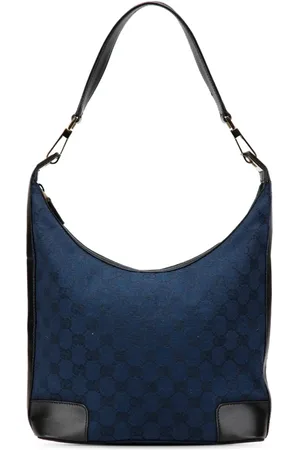 Gucci Bolso de hombro Zucca de lona 20st Century