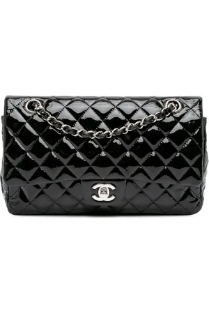 CHANEL Bolsa de hombro Medium Classic Patent Double Flap 2010-2011