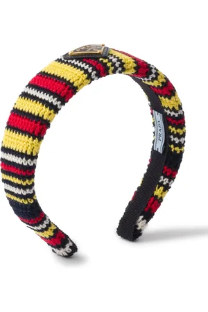 Prada Diadema tejida de crochet