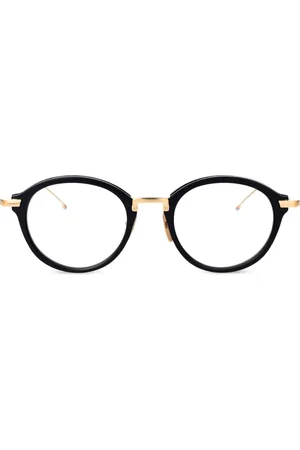 Thom Browne Lentes con armazón redonda