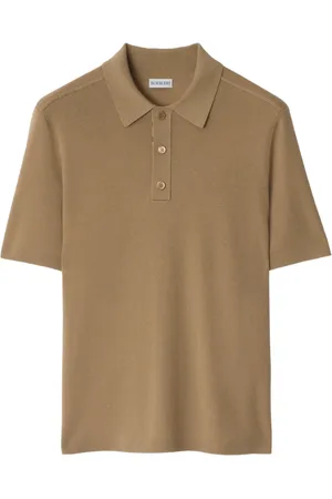 Burberry Playera tipo polo tejida