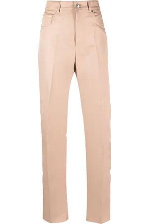 Sportmax Pantalones rectos con tiro alto
