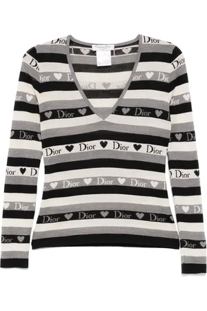Dior Playera con motivo de rayas 2005