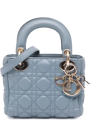 Dior Bolsa satchel Mini Lambskin Cannage Lady Dior 2017