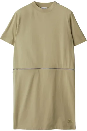 Burberry Vestido con logo bordado