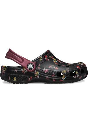 Crocs Zuecos con estampado floral