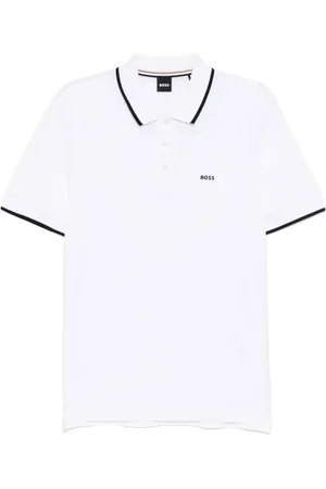 HUGO BOSS Playera tipo polo con logo