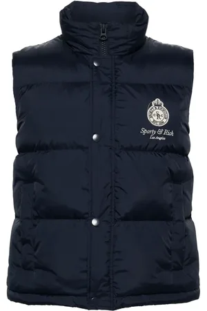 Sporty & Rich Chaleco capitonado Crown L.A.