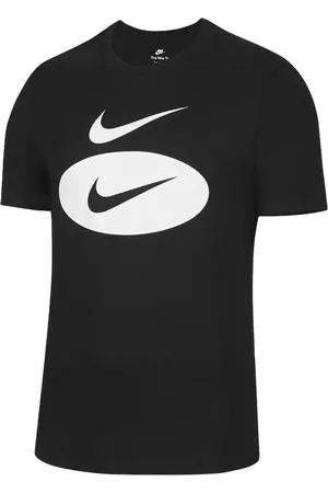 Nike Playera Swoosh Black