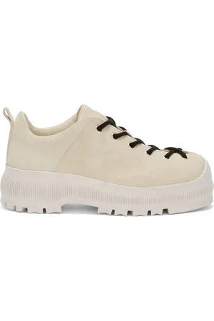 Jil Sander Tenis con suela dentada