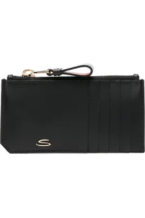 santoni Tarjetero con bolsillo para monedas