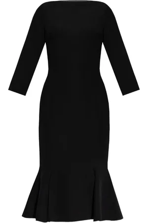 Marni Vestido midi con dobladillo acanalado
