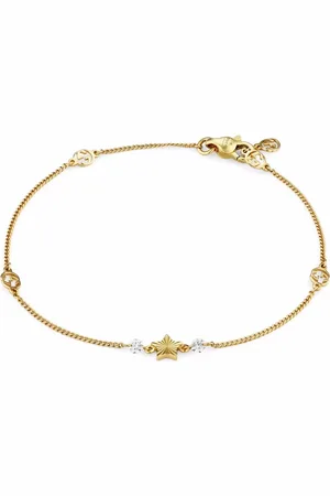 Gucci Pulsera con dije en oro amarillo de 18kt
