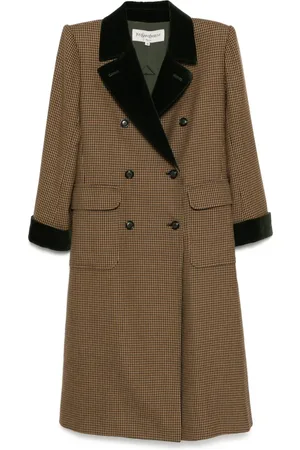 Saint Laurent Abrigo con doble botonadura 1990-2000
