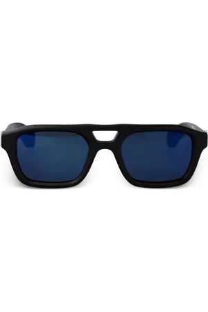 Alexander McQueen Lentes de sol con armazón cuadrada