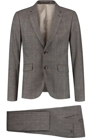 Hackett Traje con motivo de cuadros Príncipe de Gales