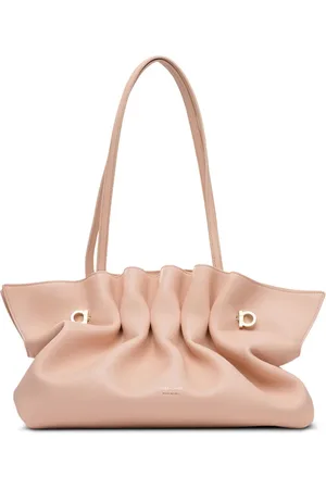 Salvatore Ferragamo Tote pequeña con diseño fruncido
