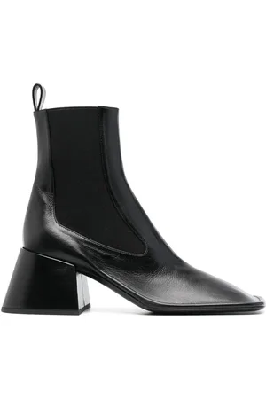 Jil Sander Botines con puntera cuadrada