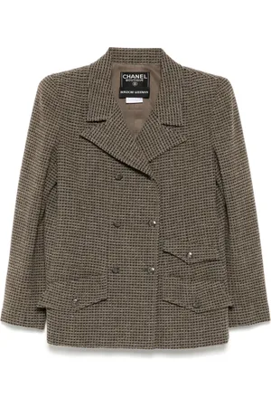 CHANEL Blazer con doble botonadura 1997